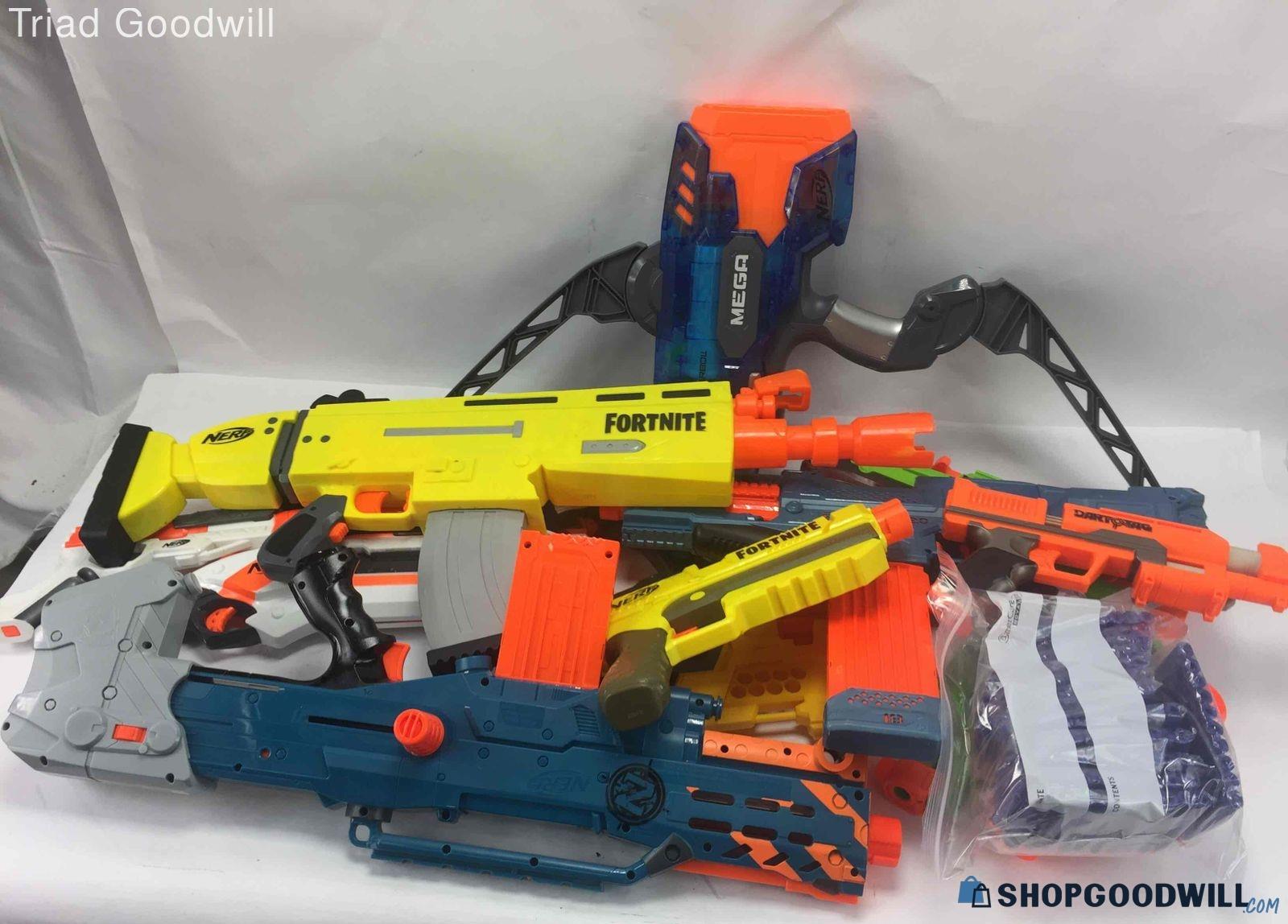 Assorted Nerf Guns and Ammo - shopgoodwill.com