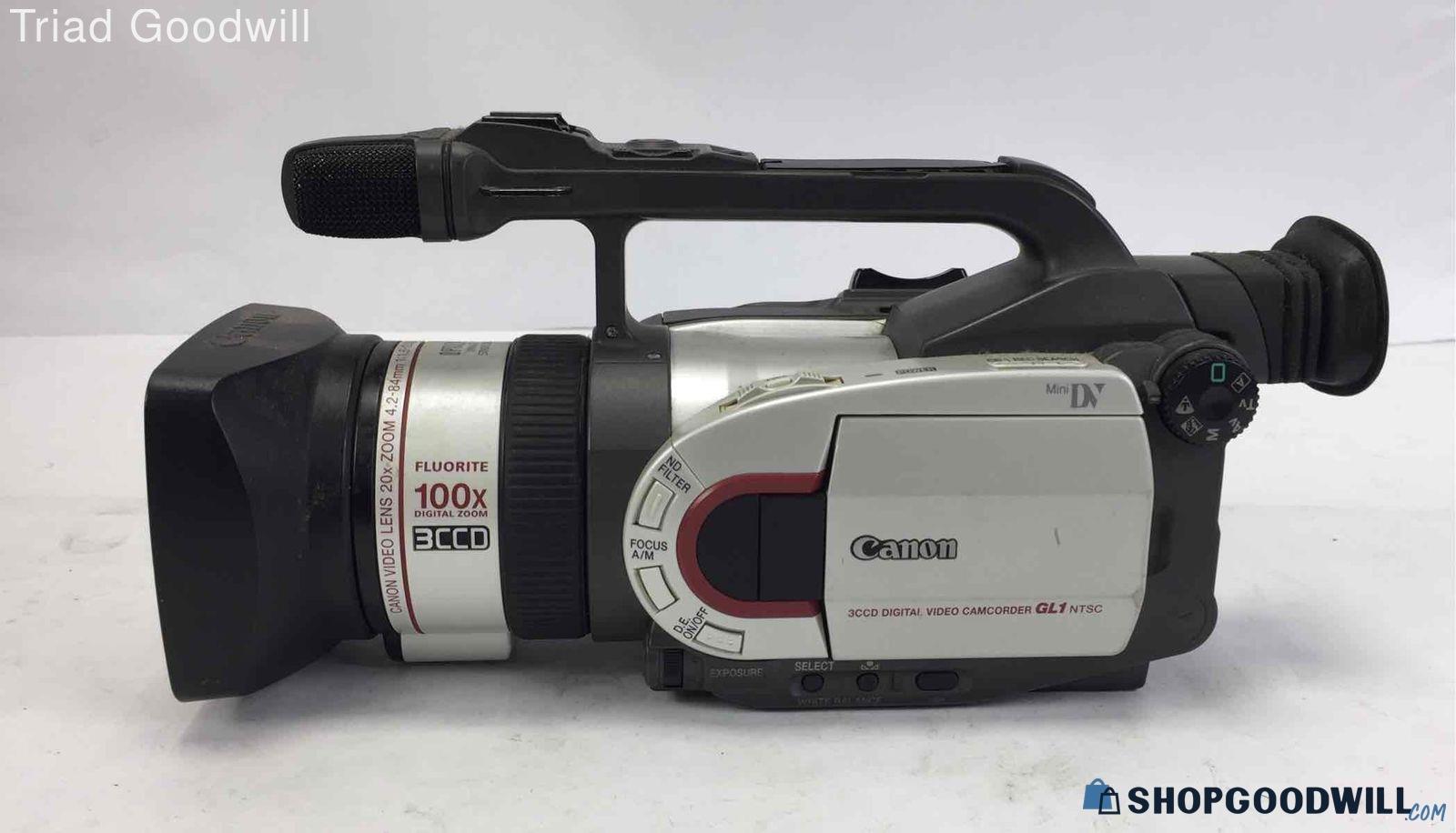 Canon 3CCD Digital Video Camcorder GL1 NTSC