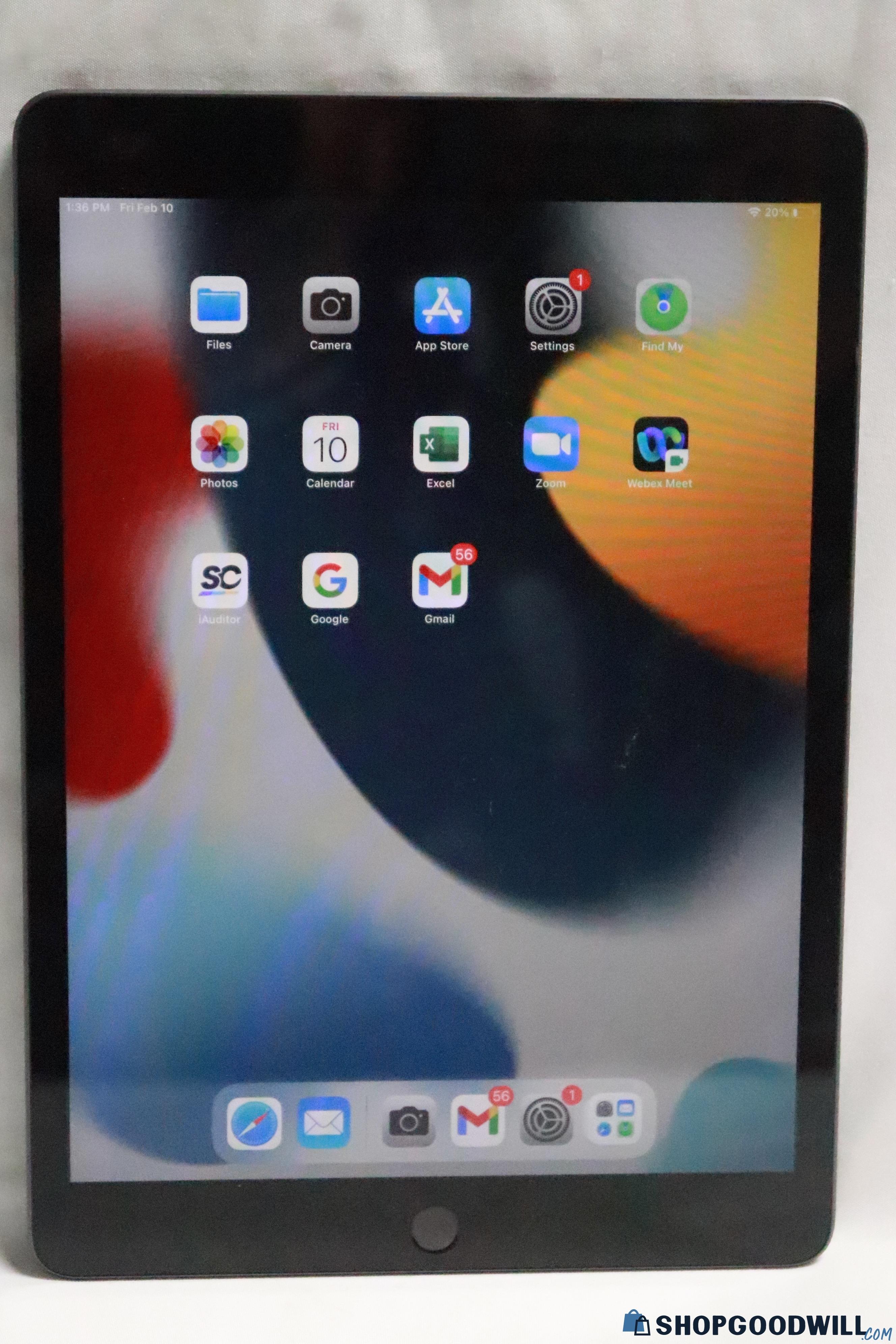 Apple iPad Model A2602 64GB (iCloud Locked) - shopgoodwill.com