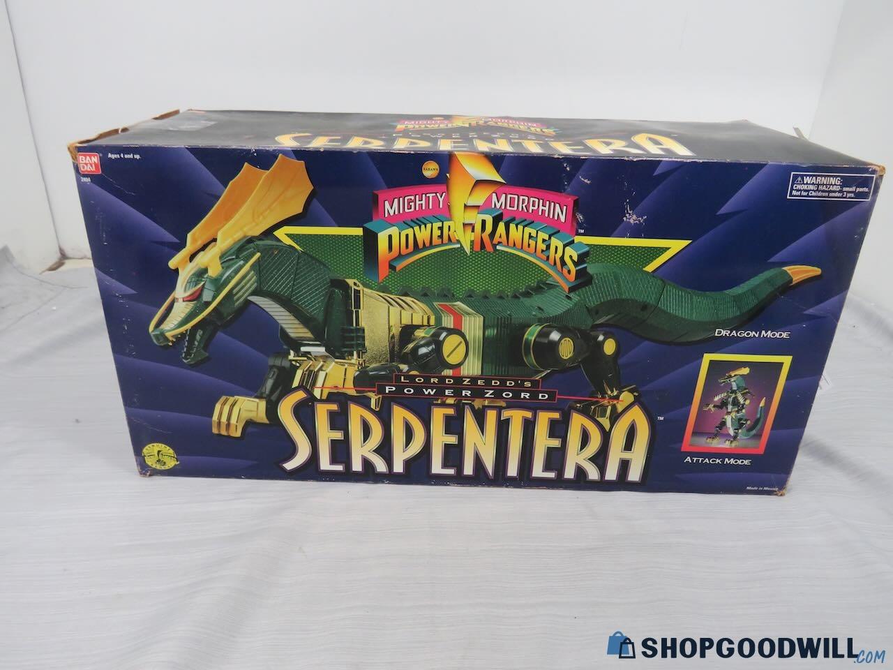 Bandai Mighty Morphin Power Rangers Power Zord Serpentera Toy ...