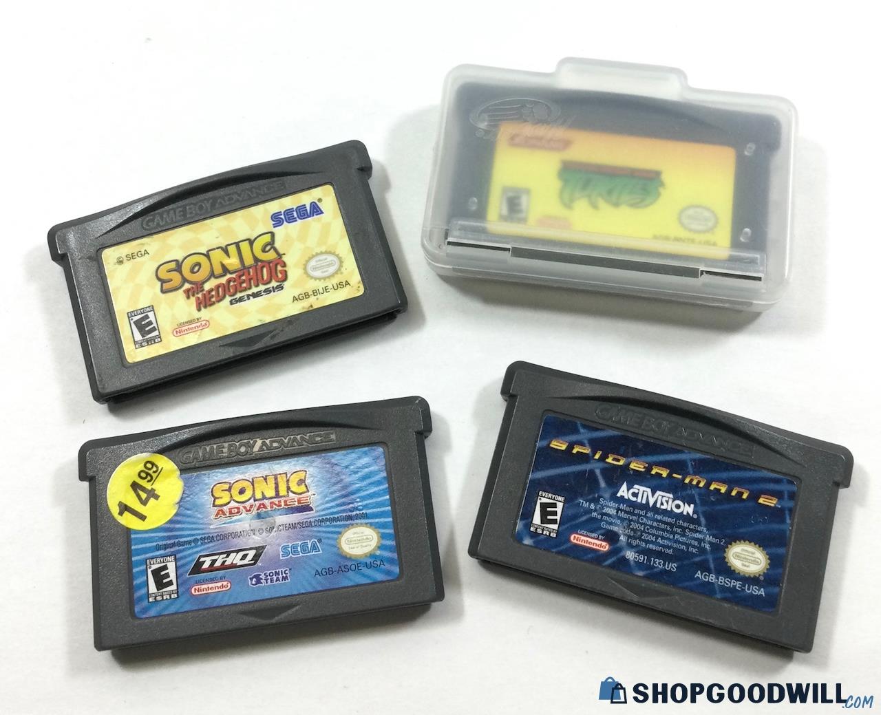 4pc. Gameboy Advance Game Lot 13d | ShopGoodwill.com