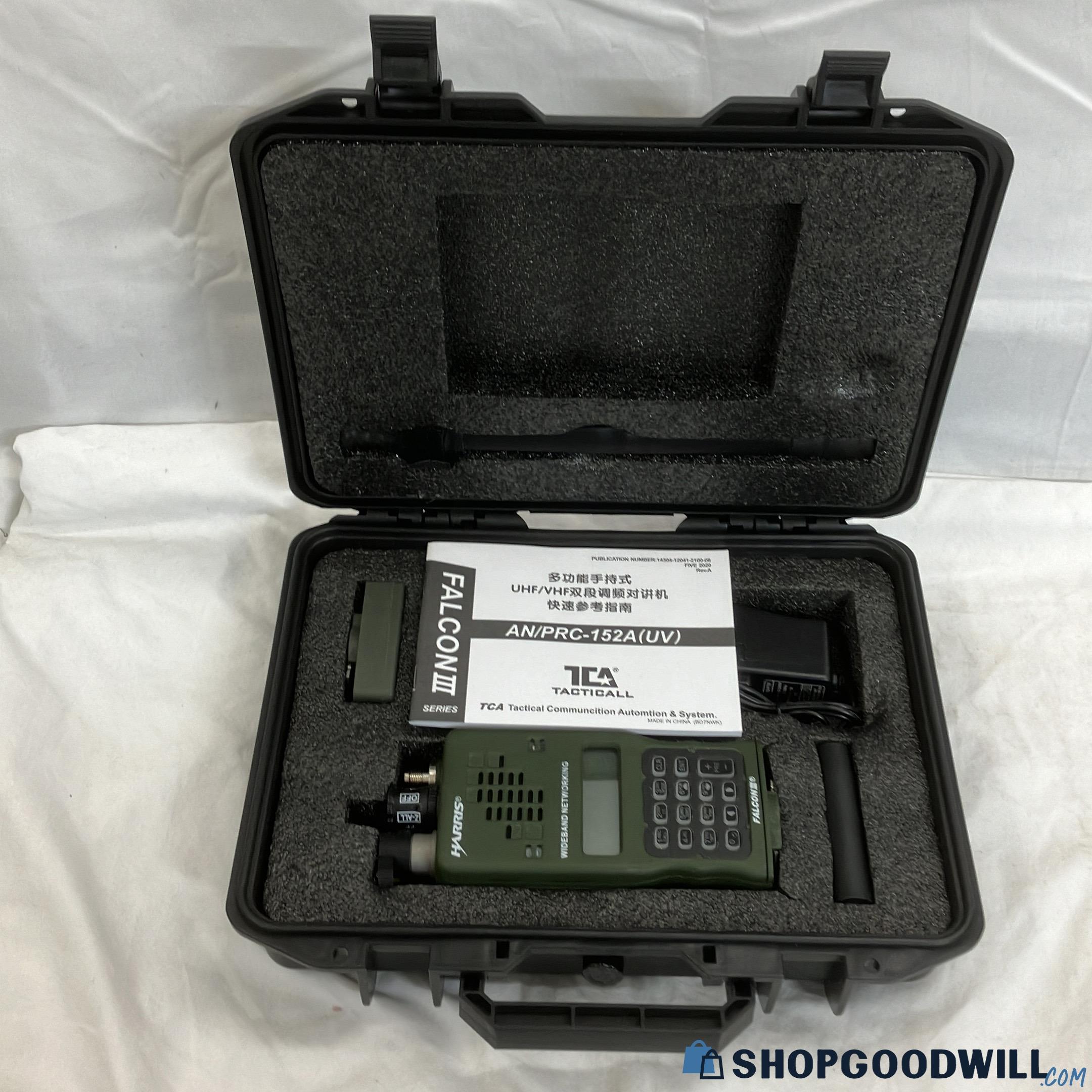 Tcs Tactical Harris An/prc-152a Two Way Wideband Networking Handheld ...