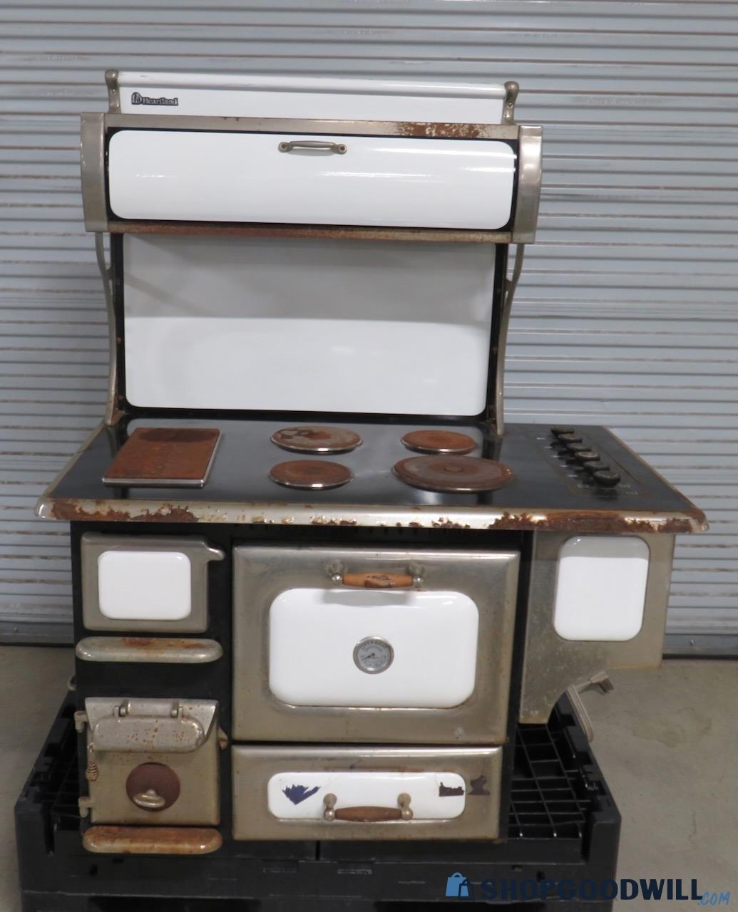 Heartland Electric Vintage Style Range Stove/oven Model 6120 ...