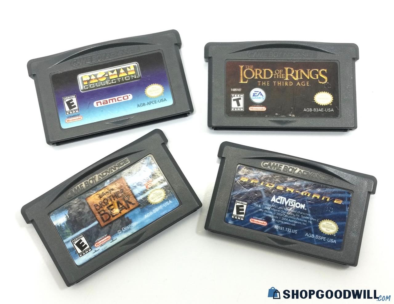 4pc. Nintendo Gameboy Advance Game Lot 15f | ShopGoodwill.com