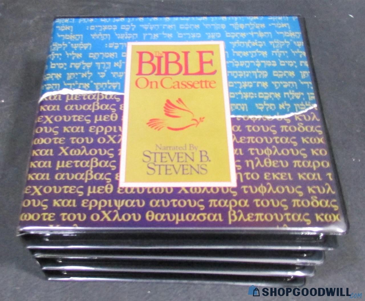 The Bible On Cassette Old&new Testaments Narrated By Steven B. Stevens ...