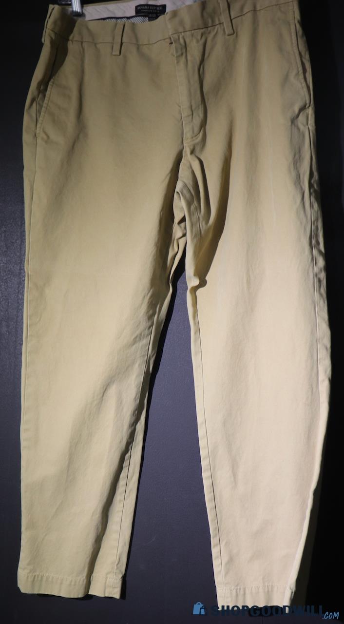 Banana Republic Men's Khaki Pants Sz 34x30 - shopgoodwill.com
