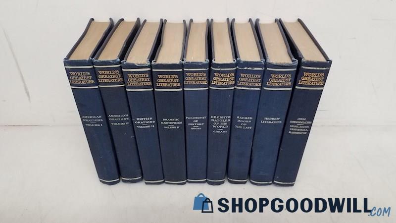 9x World's Greatest Literature Books Mixed Lot - shopgoodwill.com