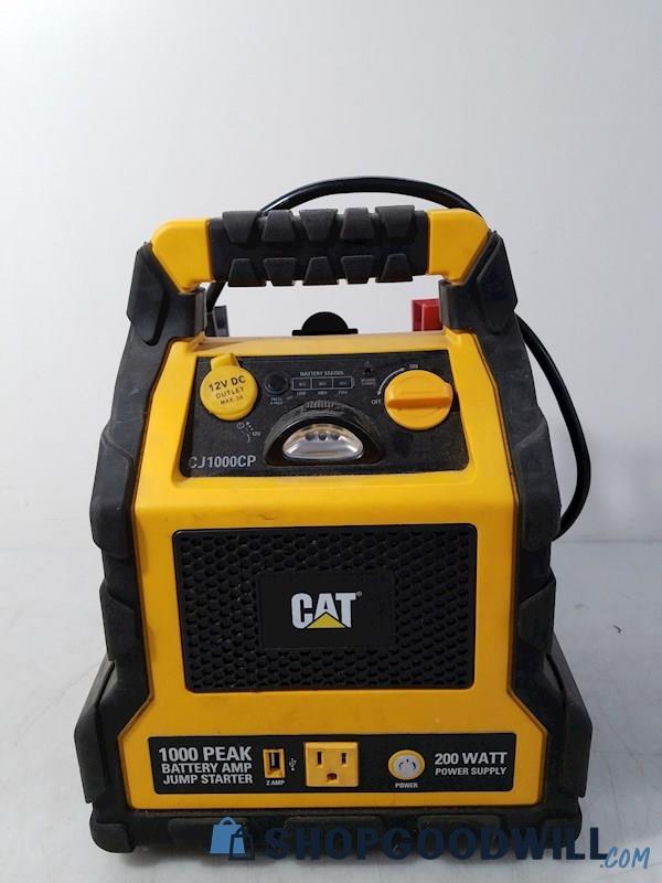 CAT CJ1000CP 1000A Battery Jump Starter Power Supply - UNTESTED ...