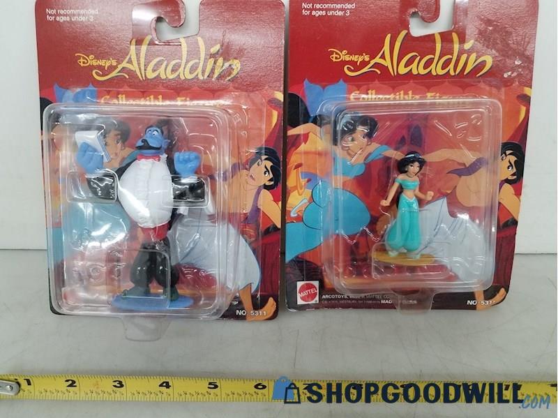 Vintage 1992 Disney Aladdin Collectible Toy Lot Mattel NIB Princess Ja ...