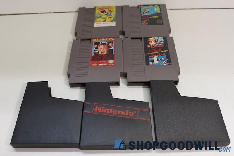 4 Nintendo NES Video Games - shopgoodwill.com