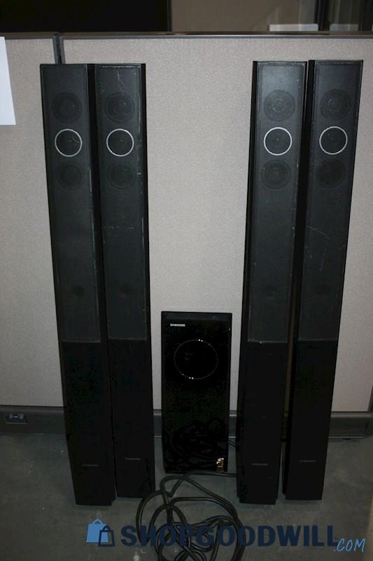 Samsung Httxq120 & 4 Psrtxq120 Floor Speakers (Local Pickup Only