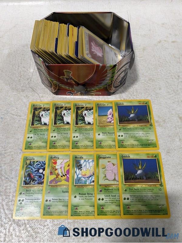 Vintage Pokemon Cards With Holo Erikas Clefable Octillery Pinsir Jynx ...