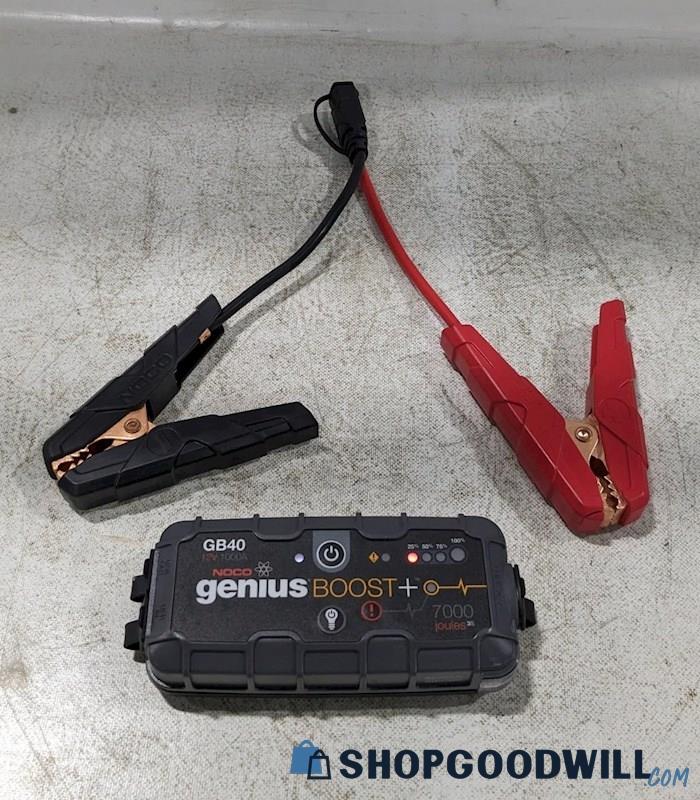 Neco Genius Boost Plus Jump Starter Gb40 12v With Cables | ShopGoodwill.com