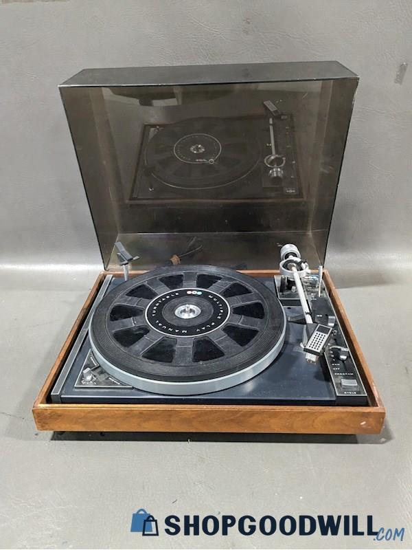 Used Vintage Bic Manual Belt Drive Turntable Model 980 For Parts Or ...