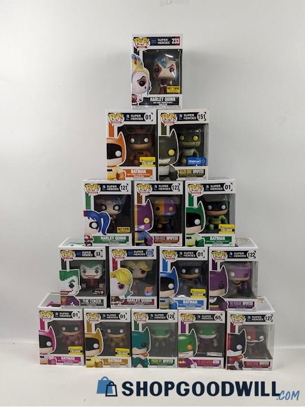 Funko Pop Dc Comics Super Heroe Figurines Batman Joker Poison Ivy ...