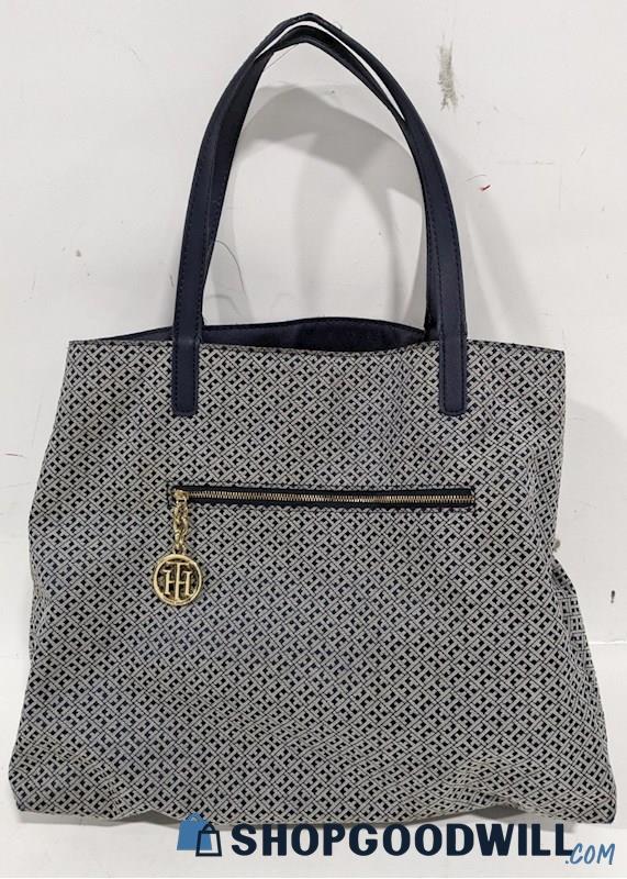 Tommy Hilfiger Navy Tote Bag | ShopGoodwill.com