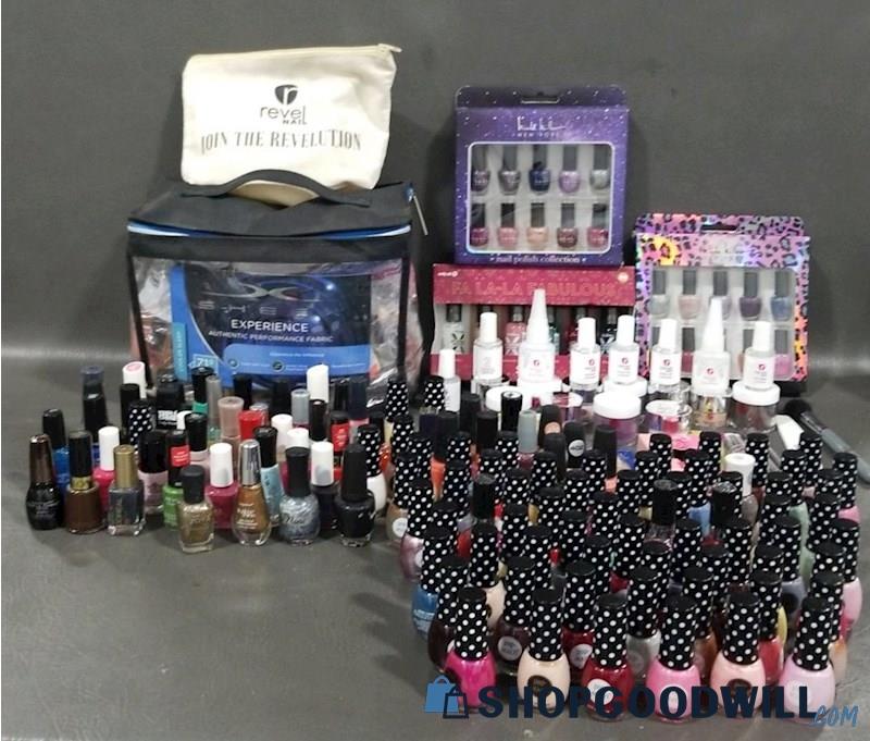 Mixed Nail Polish Lot Revel Powder Dip System Poparazzi & More