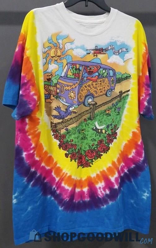 Vintage Liquid Blue Grateful Dead 1994 Tour Shirt Men Size 2XL ...