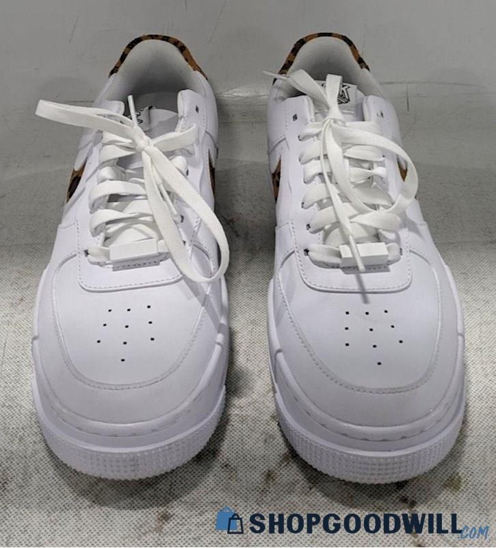 Women's Nike Air Force 1 Pixel Se Leopard Print White Cv8481-100 Size 9 ...