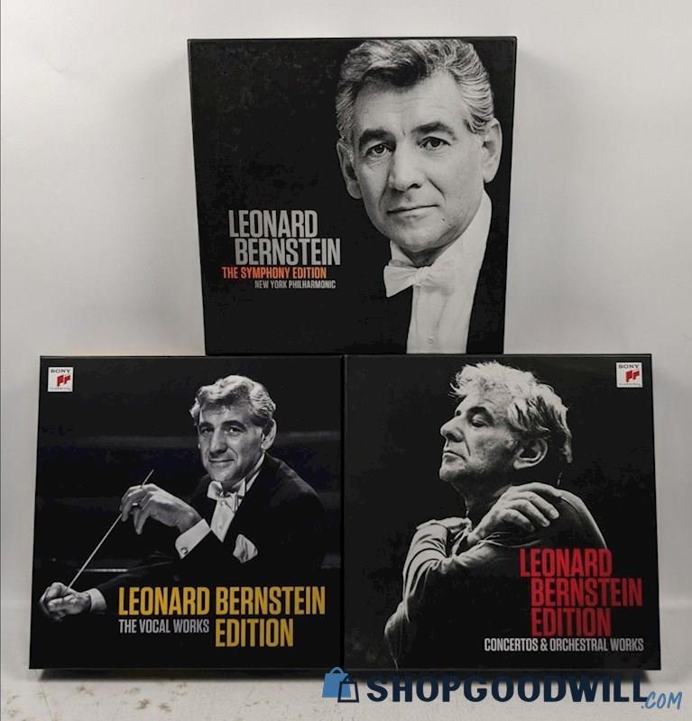 Leonard Bernstein Orchestral Vocal Works Symphony Edition Complete Cd ...