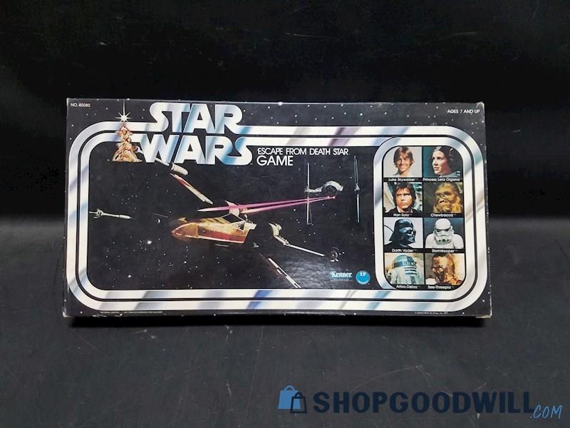 Vintage Kenner Star Wars Escape From The Death Star Game No. 40080 ...