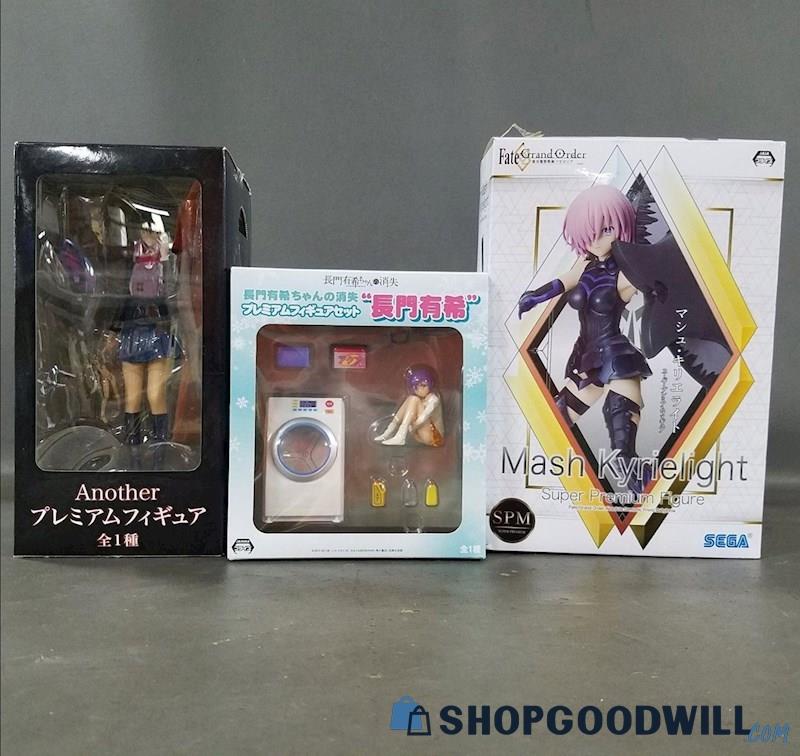 3 Anime Figures | ShopGoodwill.com