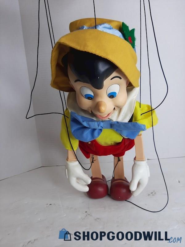 Disney Classic Pinocchio Singing Puppet Marionette Doll (Untested ...