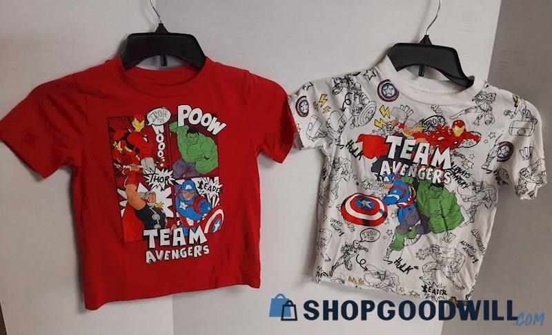 Used Marvel Avengers Comic Shirts Youth Size 5 Lot | ShopGoodwill.com