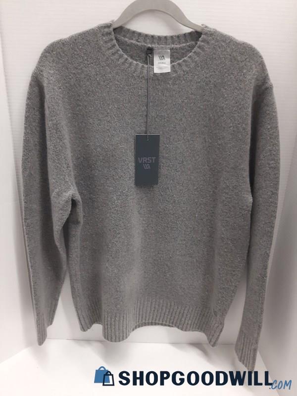 Men's Small Nwt Vrst Relaxed Cozy Silver Shadow (Grey) Sweater ...