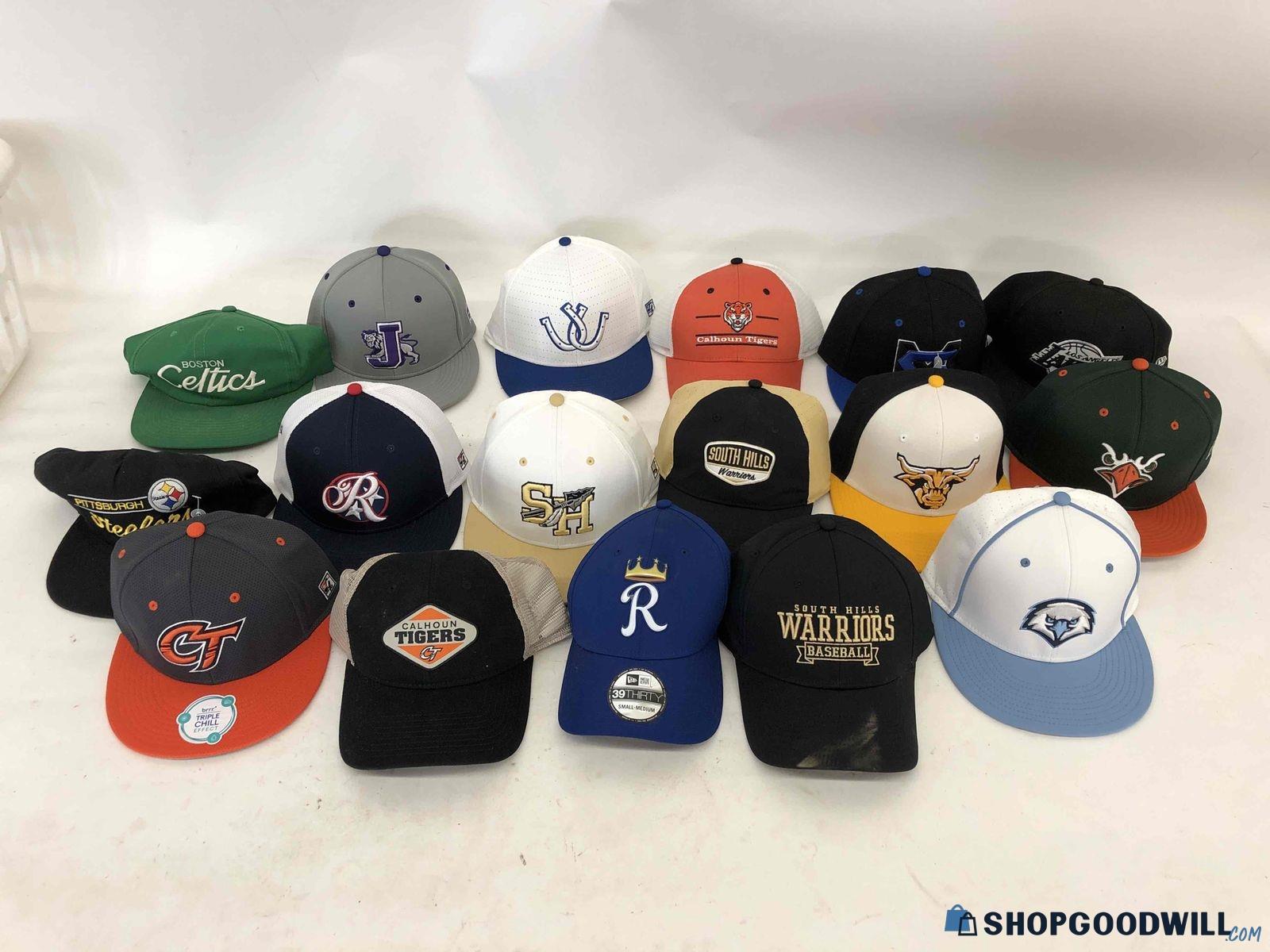 Lot of Assorted Sports Teams Baseball Caps - shopgoodwill.com