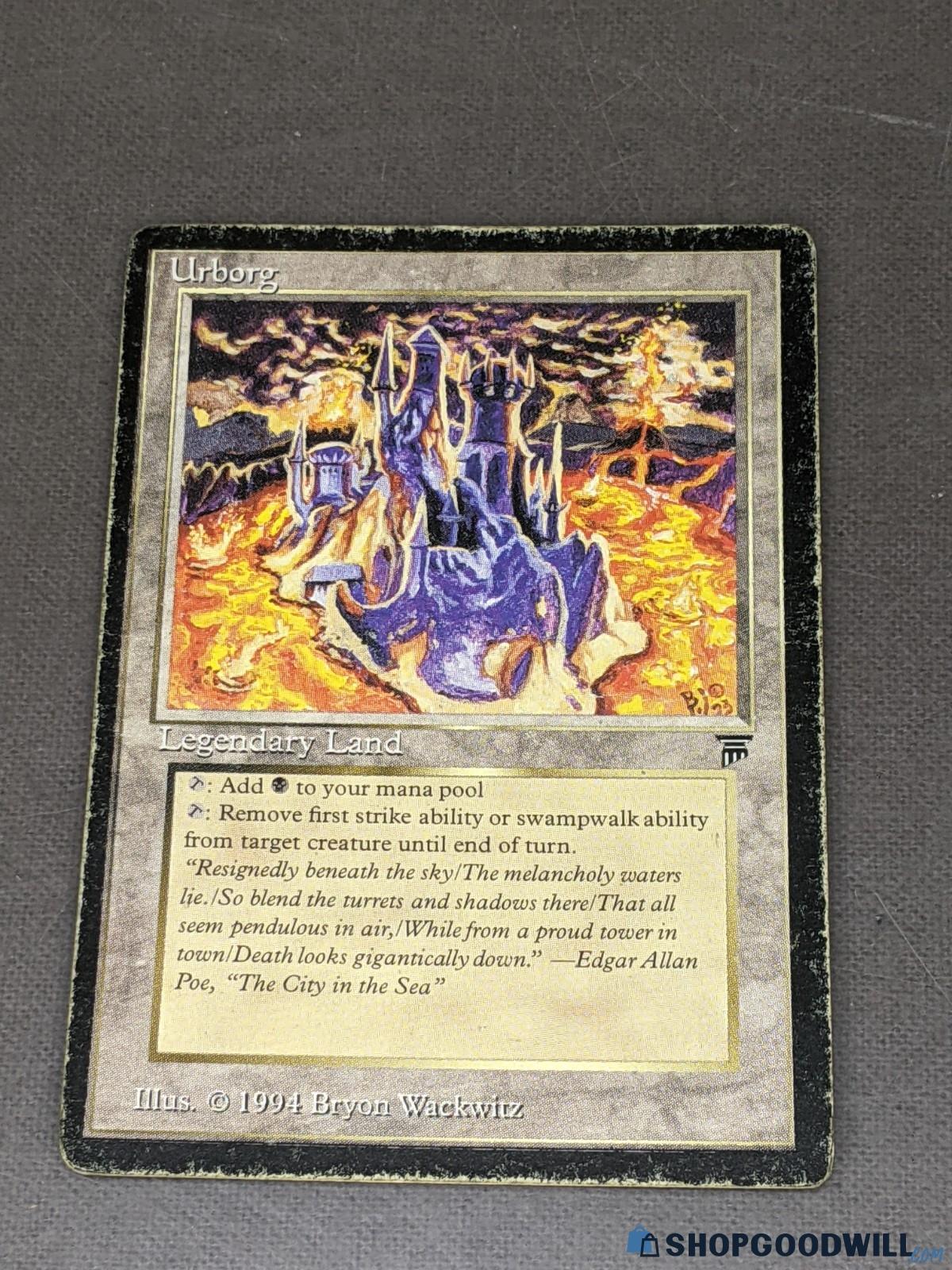 Urborg Magic The Gathering Legends MTG Heavy Play - shopgoodwill.com