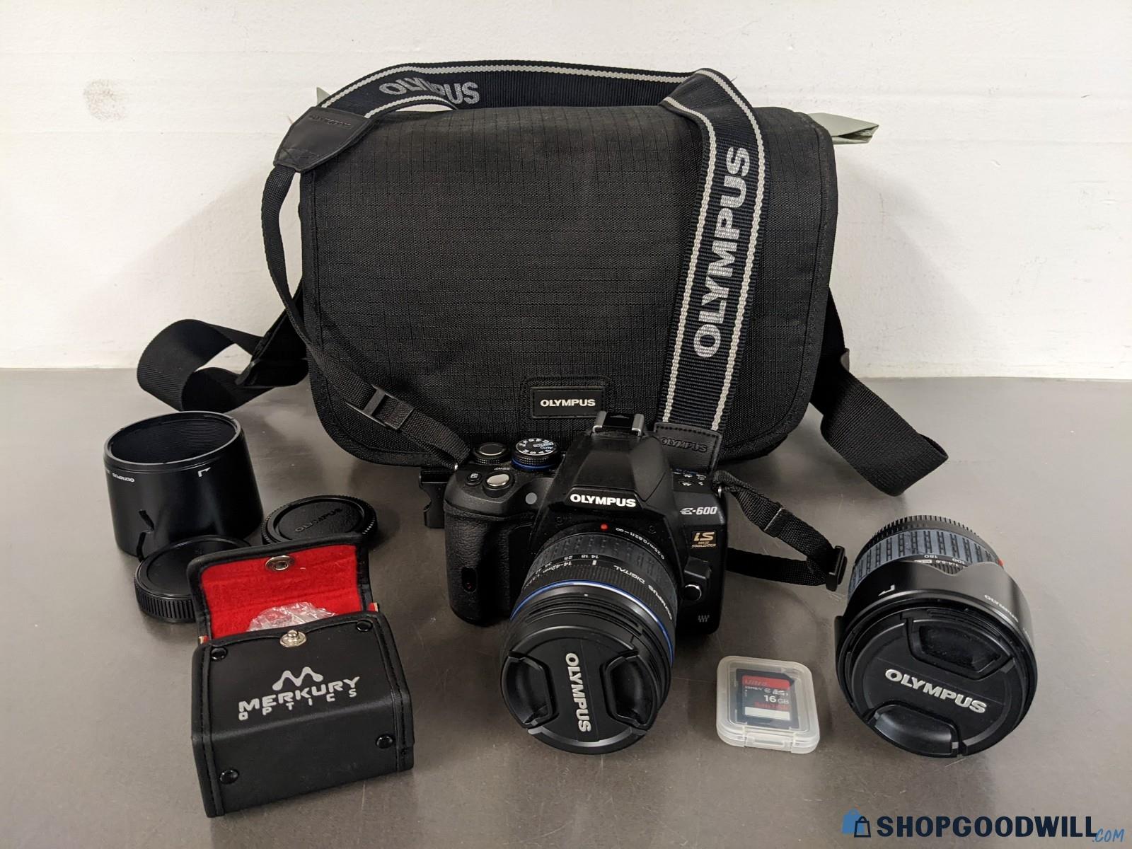 Olympus E-600 Digital Camera and Accessories - shopgoodwill.com