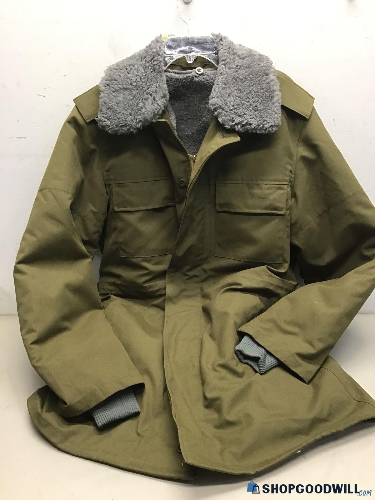 Otavan Trebon Men Military Olive Green Coat | ShopGoodwill.com