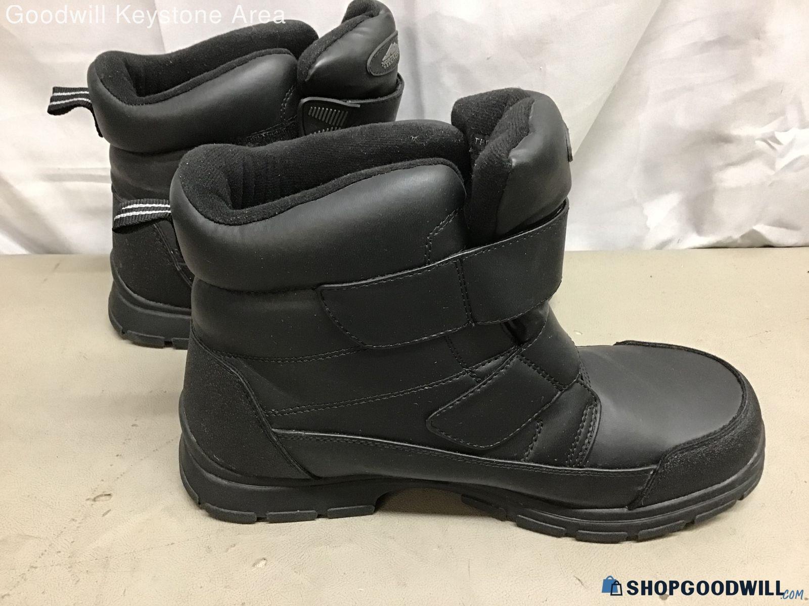 Northwest Territories Mens Boots, Black - Size 10 - shopgoodwill.com