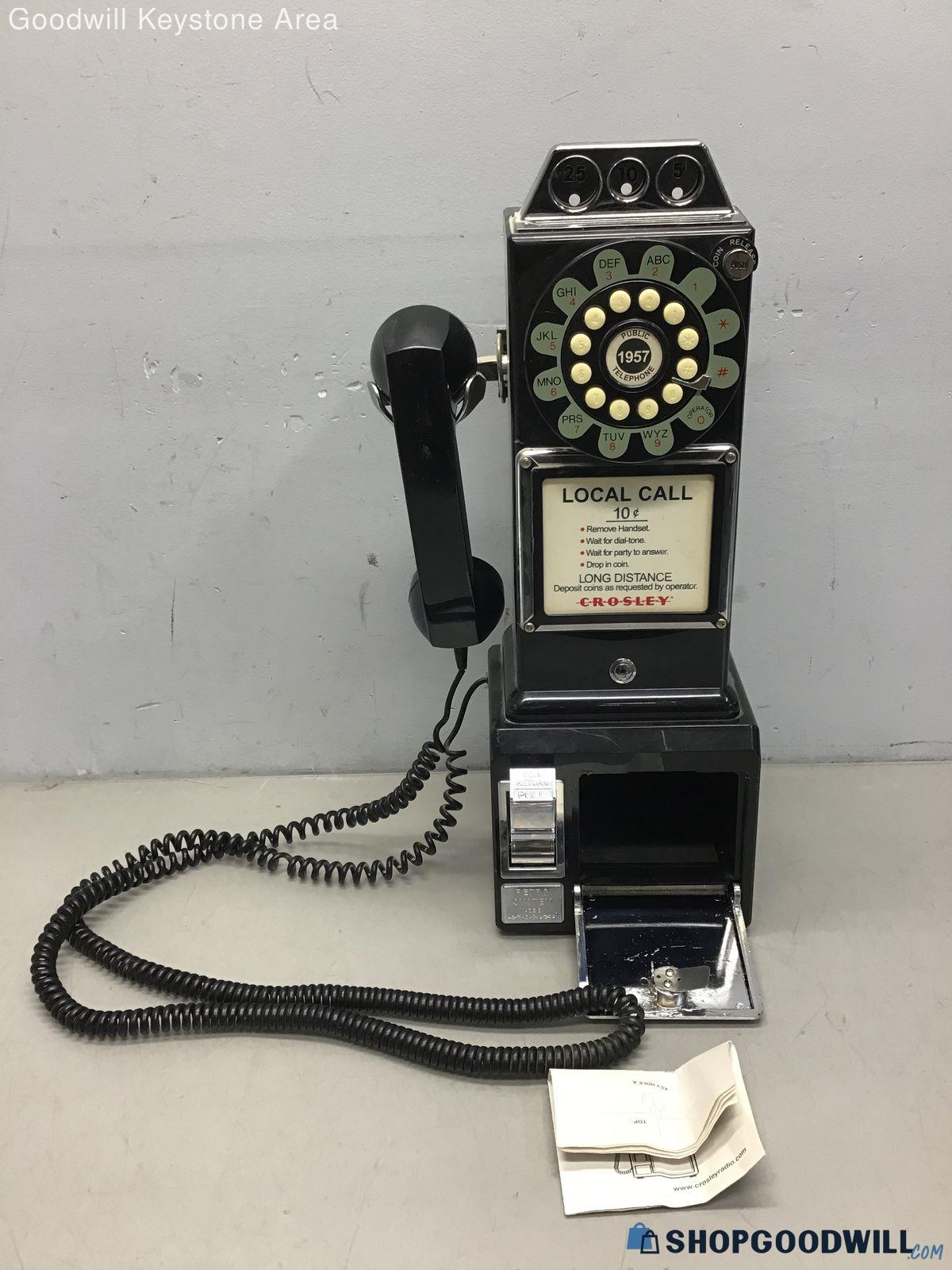 Crosley 1957 Public Phone Replica - Shopgoodwill.com