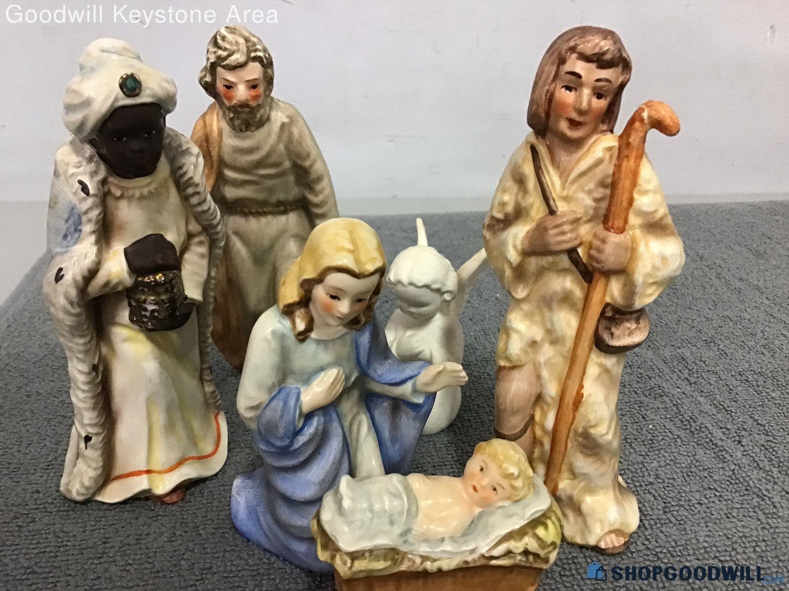 LOT OF 6 PIECES GOEBEL NATIVITY - shopgoodwill.com