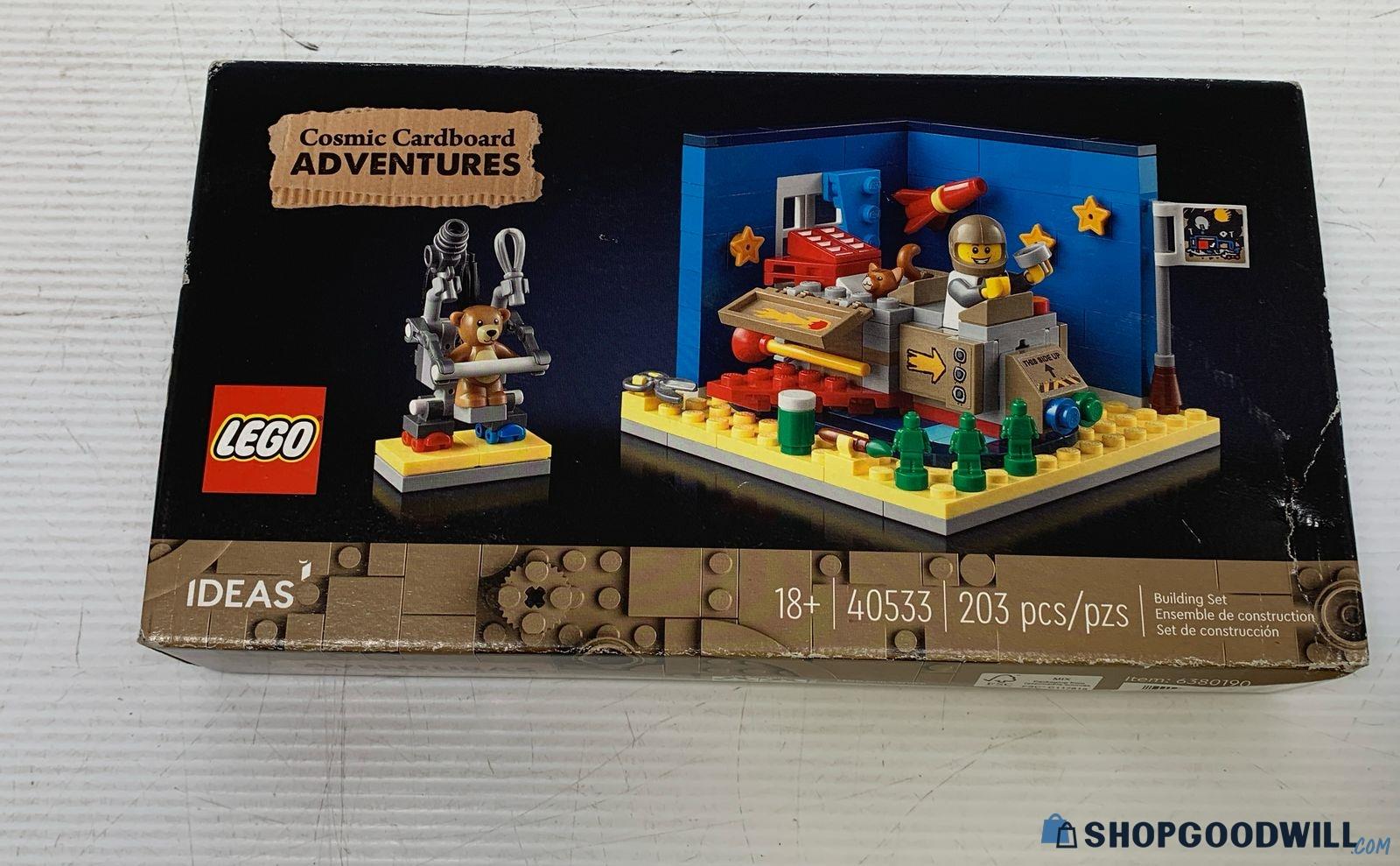 Nib Lego Ideas: Cosmic Cardboard Adventures 40533 Complete Building Toy ...