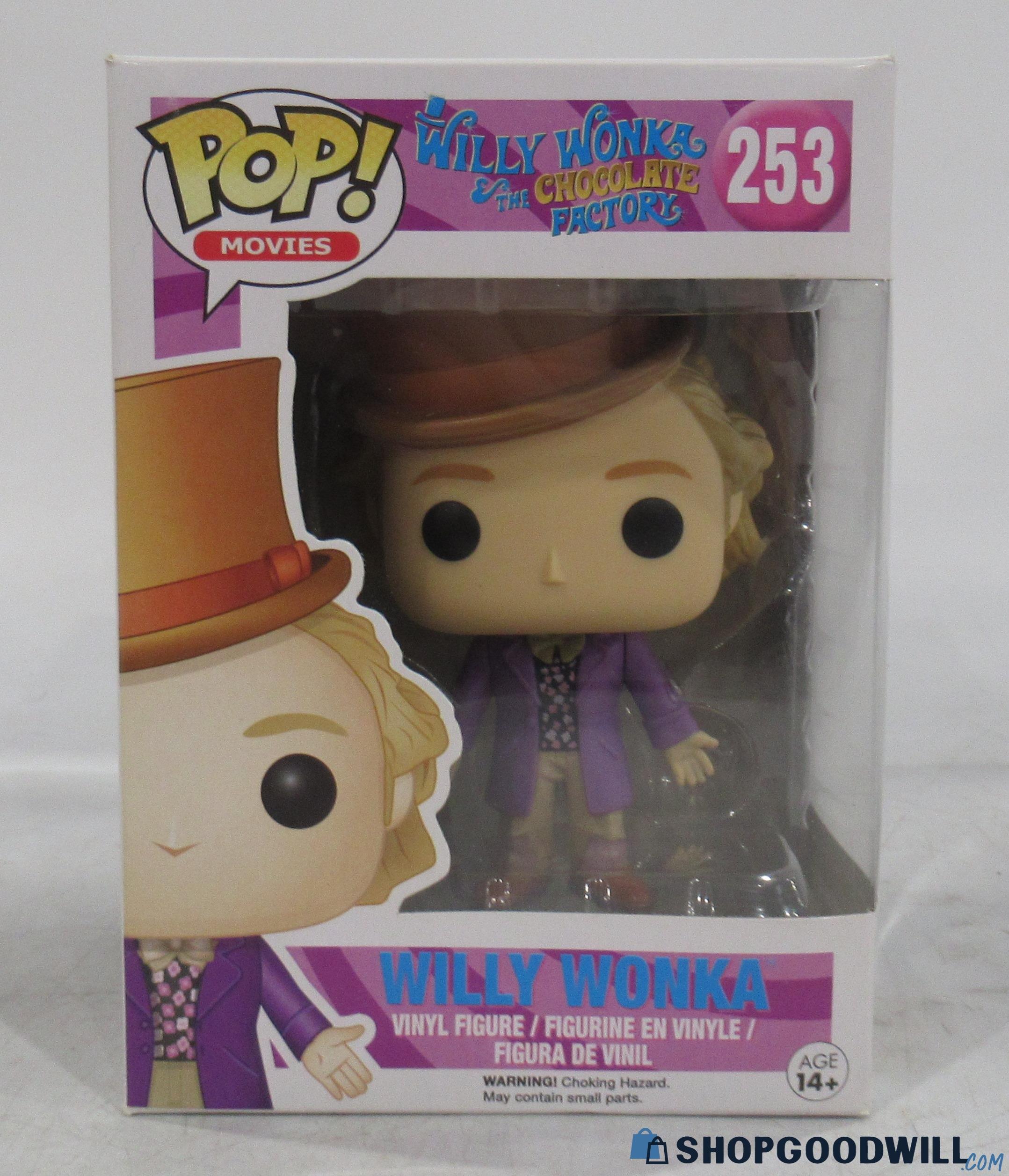 NIB Funko Pop Willy Wonka 253 Figure - shopgoodwill.com