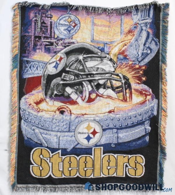 Pittsburgh Steelers NFL Home Field Advantage Woven Tapestry ...