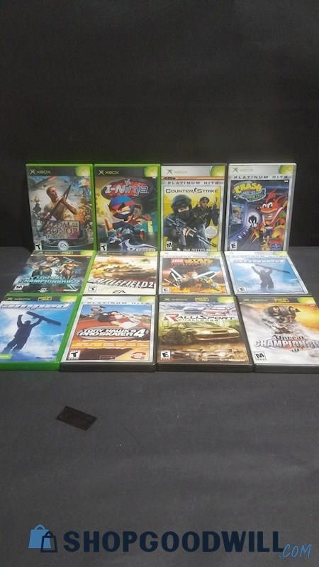 Original Xbox Games Only Bundle Of 12 | ShopGoodwill.com