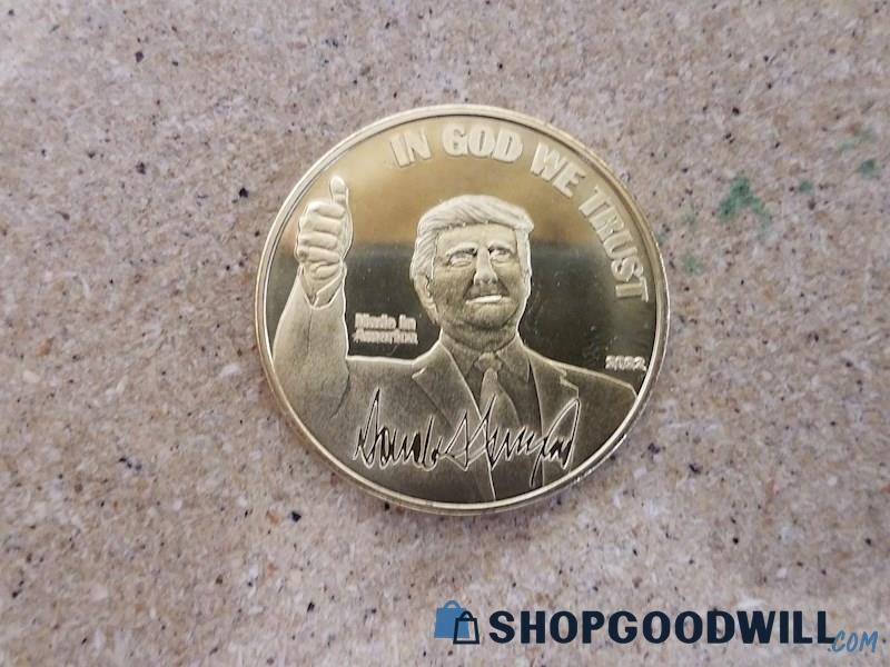 2022 Donald Trump Commemorative Gold Coin 