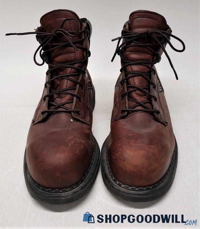 Men's Red Wing 2226 Dynaforce Cherry Brown Steel Toe Boots Size 11 E2 ...