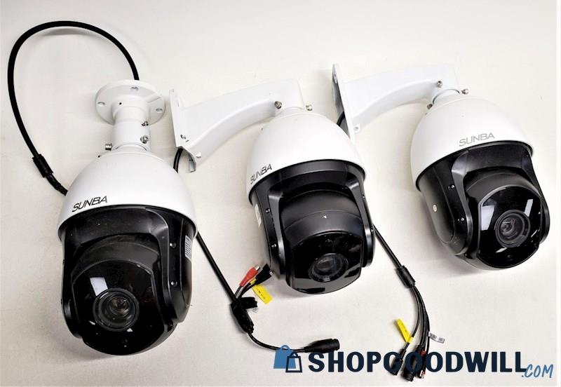 Sunba Outdoor Pan Tilt Camera Model No. 601-D20X Lot of 3 ...