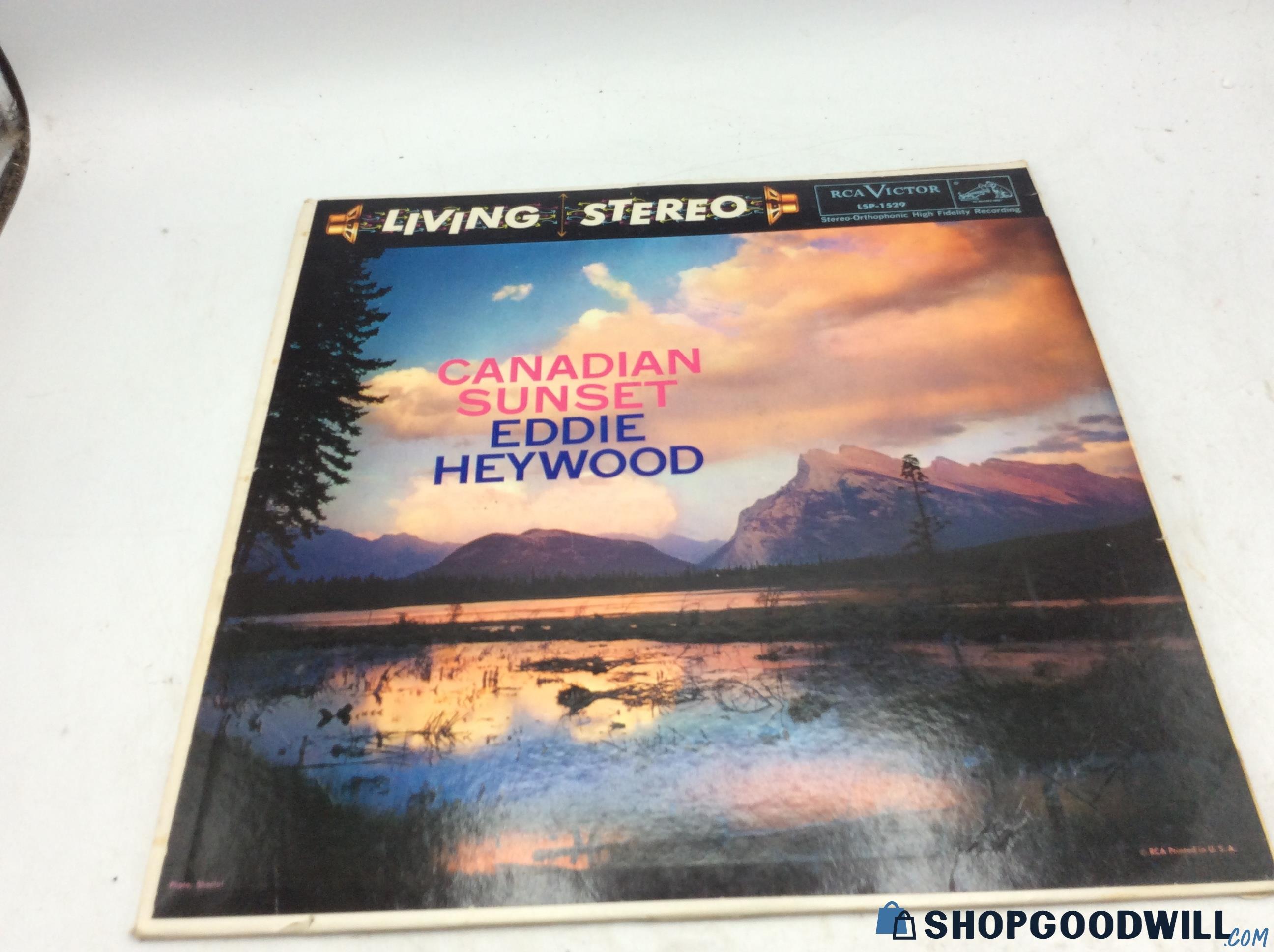 canadian sunset eddie heywood record lsp-1529 - shopgoodwill.com