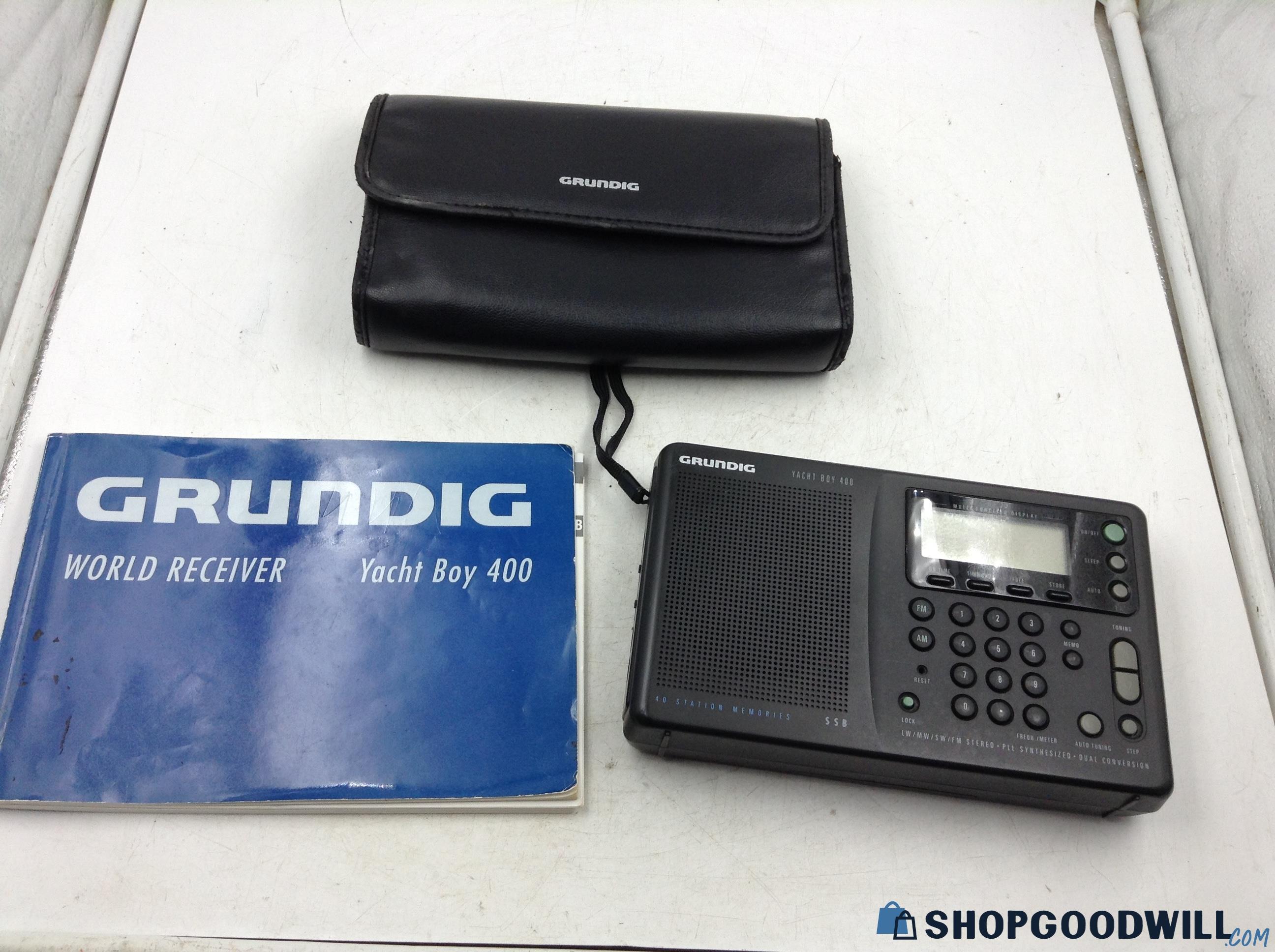 Grundig YB Yacht Boy 400 World Band Receiver AM/FM Shortwave Radio