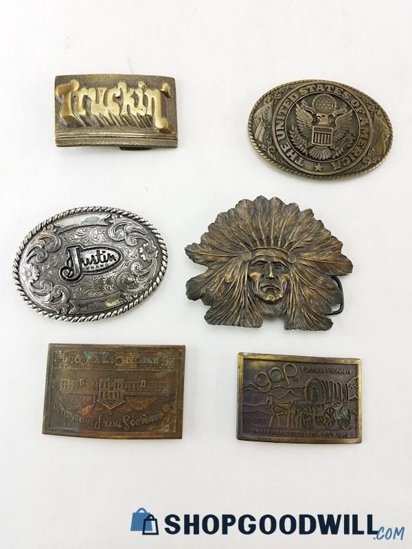 Vintage Belt Buckle Collection - shopgoodwill.com