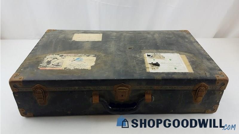 Vintage Excelsior Suitcase - shopgoodwill.com