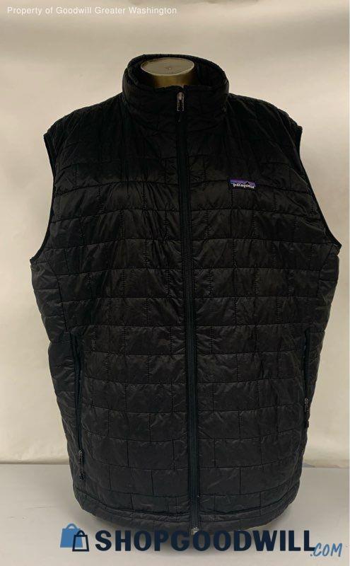 Patagonia Men's Black Vest Size Xl | ShopGoodwill.com