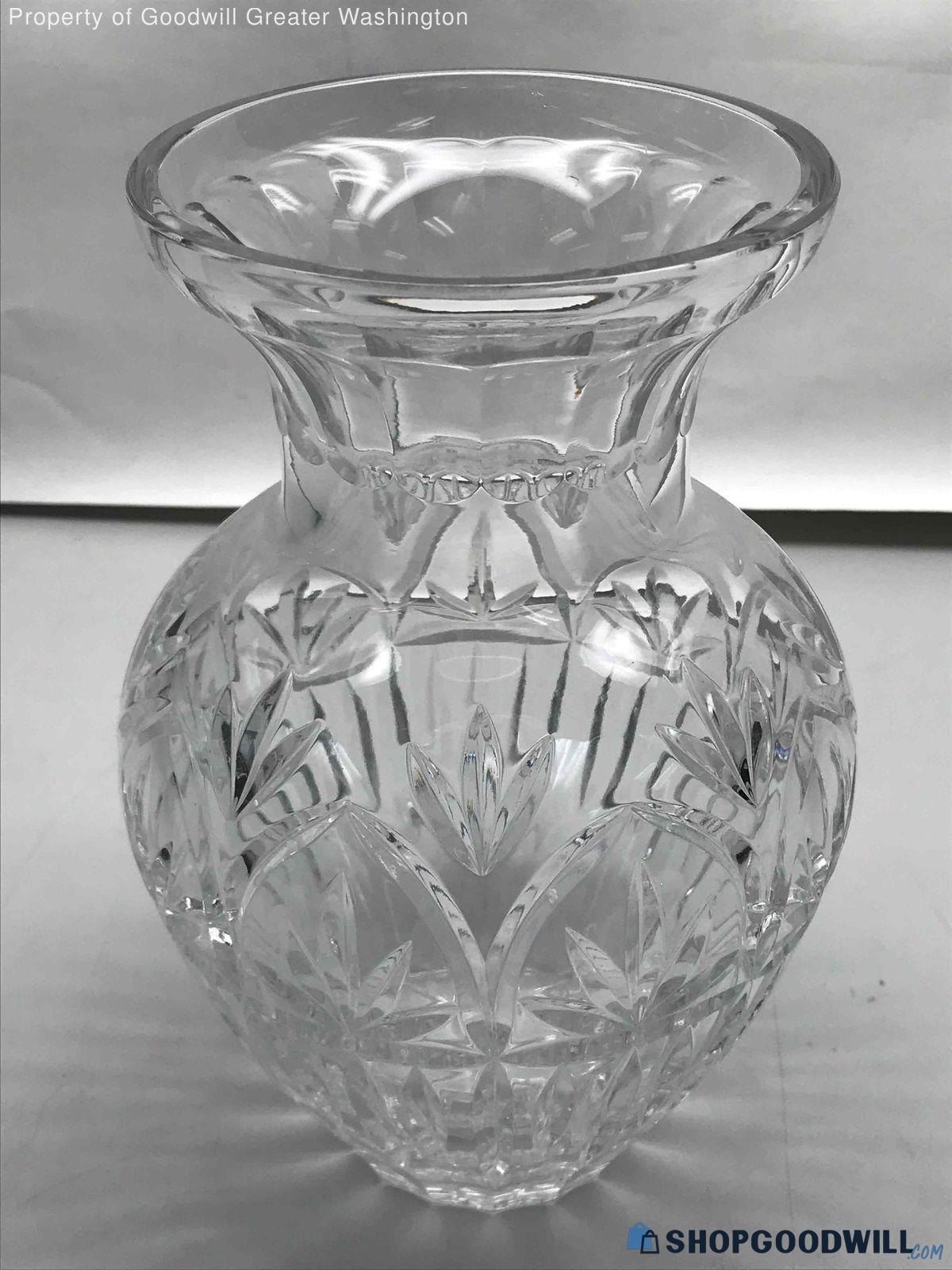 Fifth Avenue Crystal Handcut Full Lead Crystal Vase Made In Poland