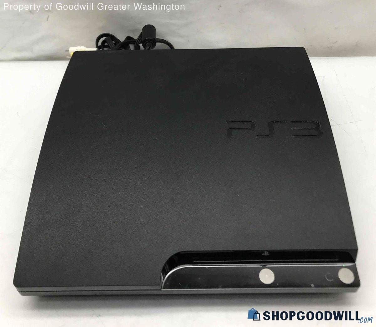 Sony Playstation 3 Black Console Model No. CECH-2001B - Shopgoodwill.com